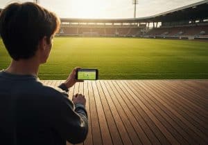 Comment regarder un match de foot en direct sur son téléphone ?