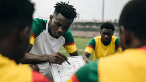Joueur de foot du Sénégal stratégie