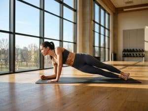 Gainage ventre plat résultat