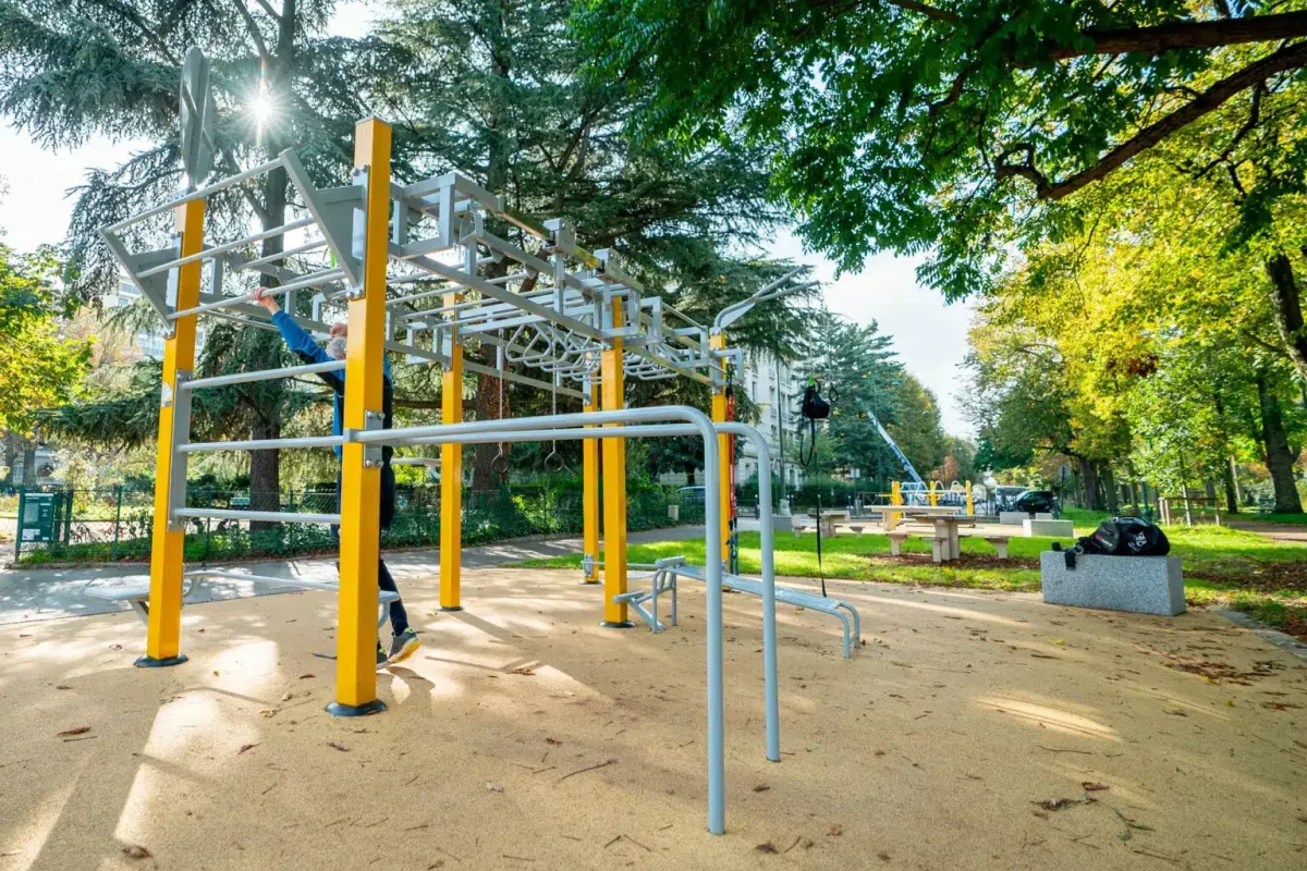 Aire de street workout outdoor