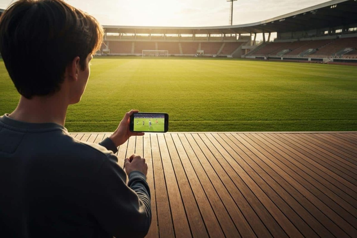 Comment regarder un match de foot en direct sur son téléphone ?