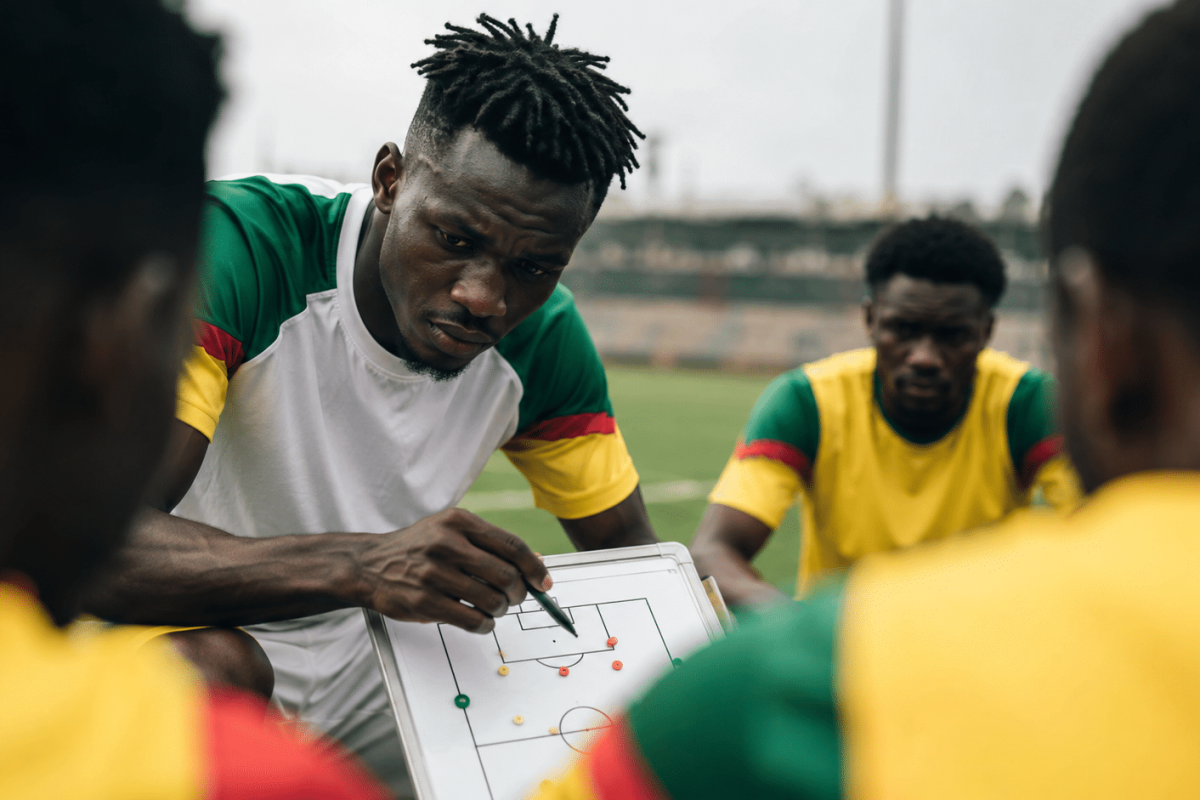 Joueur de foot du Sénégal stratégie